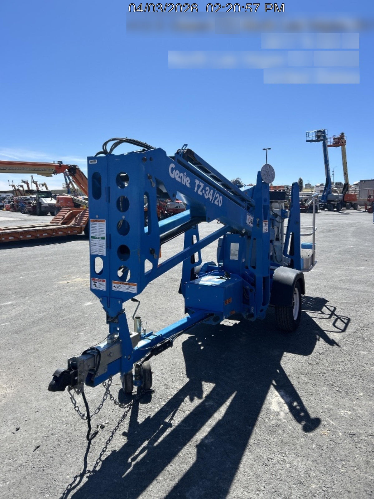 2020 GENIE TZ-34/20