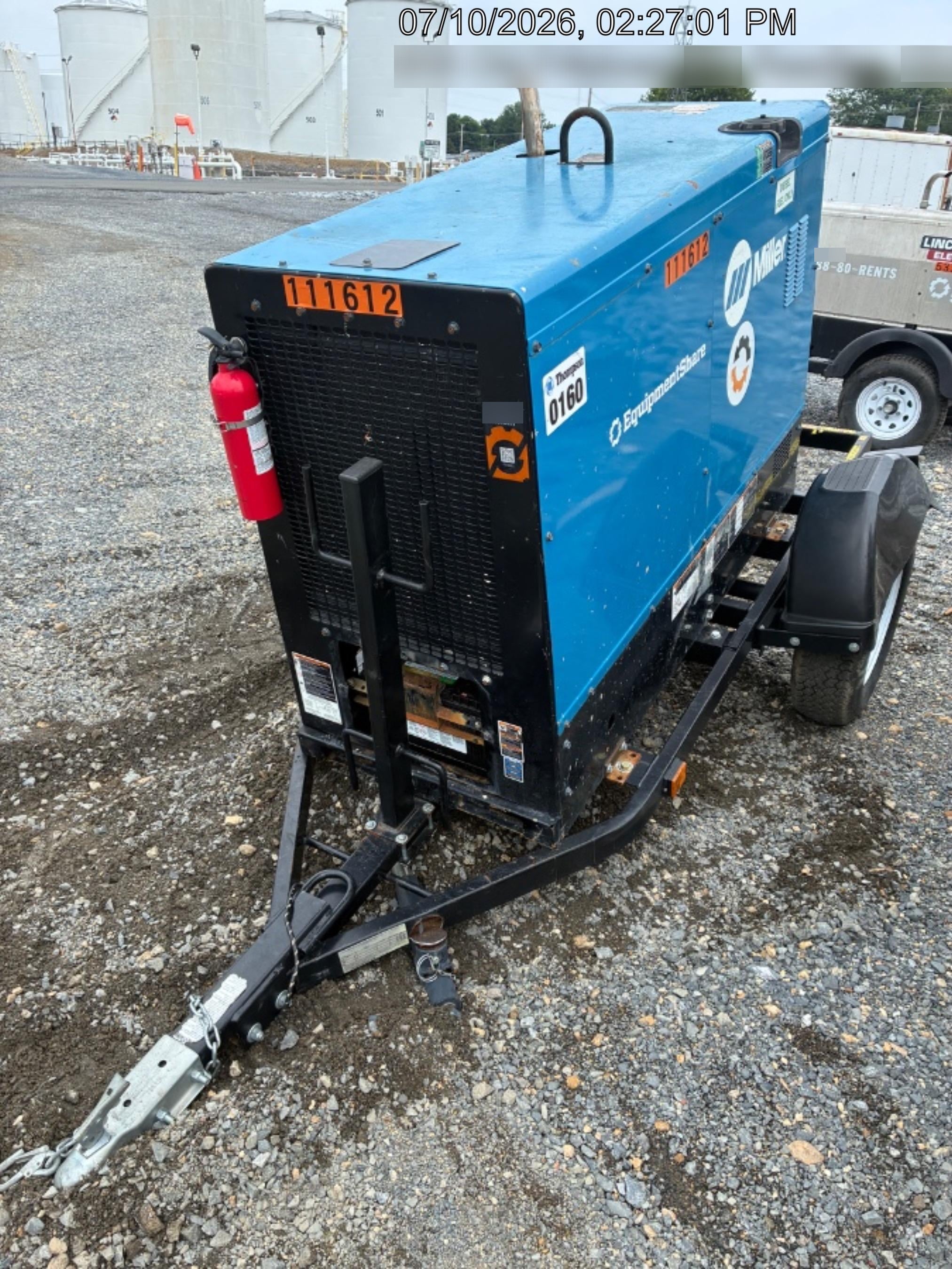2020 Miller Electric BB500 BIG BLUE 500 PRO (KUBOTA) DELUXE W/ ARCREACH