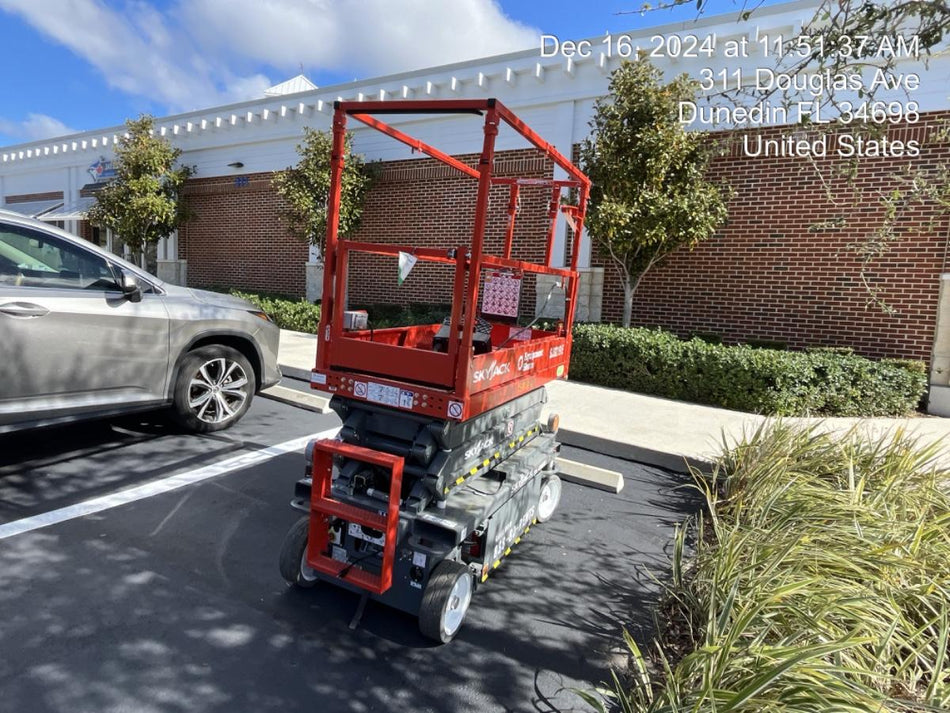 2024 Skyjack SJ3219 Electric Drive, Sld NM Tires, DBcns, RFRails, Power to Platform, T3 + Access Control