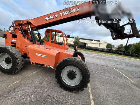 2019 Skytrak 6036 Canopy, Solid Tires, LED Work Lights, Beacon w/72" Carriage, 48" Pallet Forks