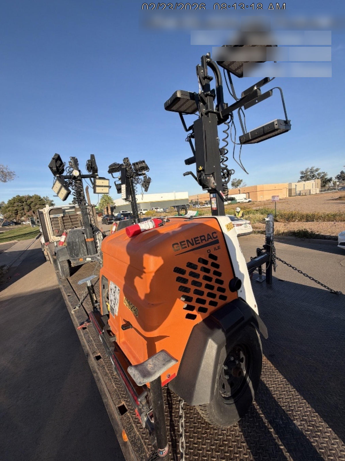 2024 Generac MLT2 Diesel, Flex Switch 120V Input, Powerzone Controller, 
(4) 320W LED Lights, 4kW Generator, 39.9 Gal Fuel Tank, 2" Ball, T3