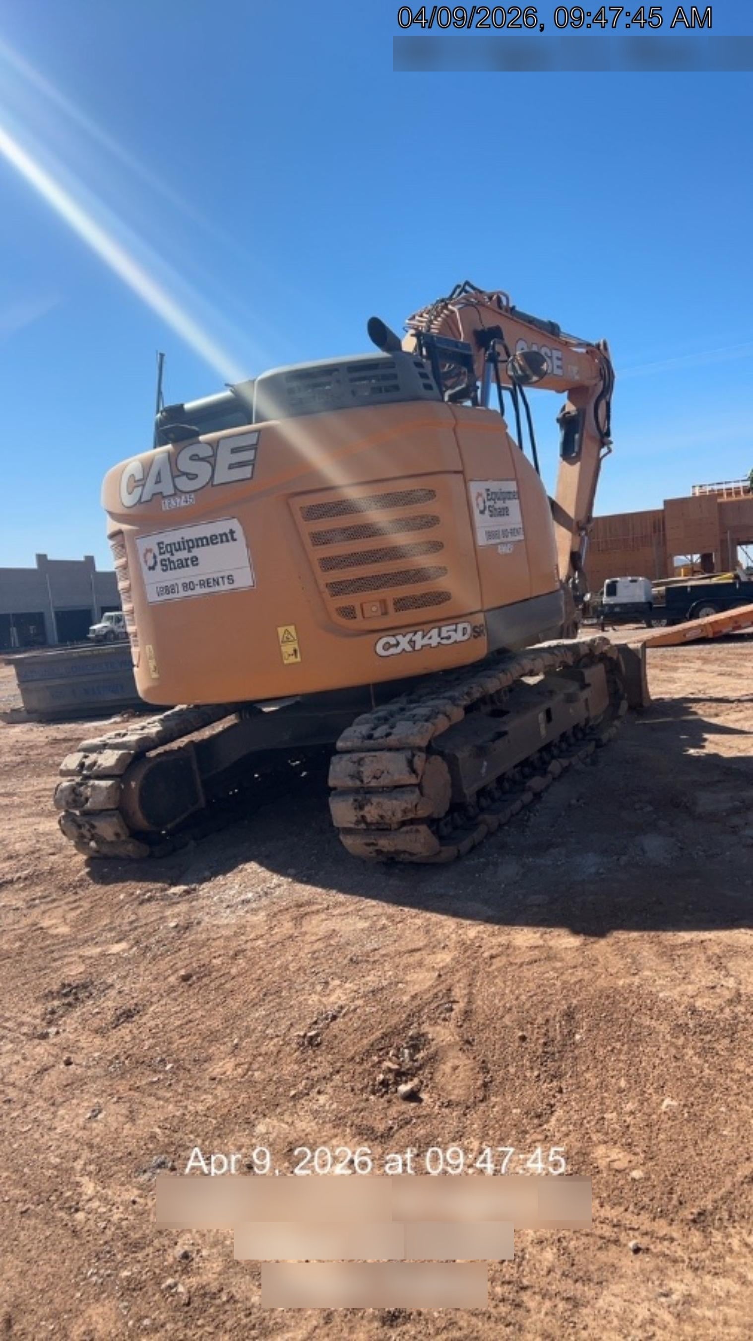 2021 CASE CX145D SR