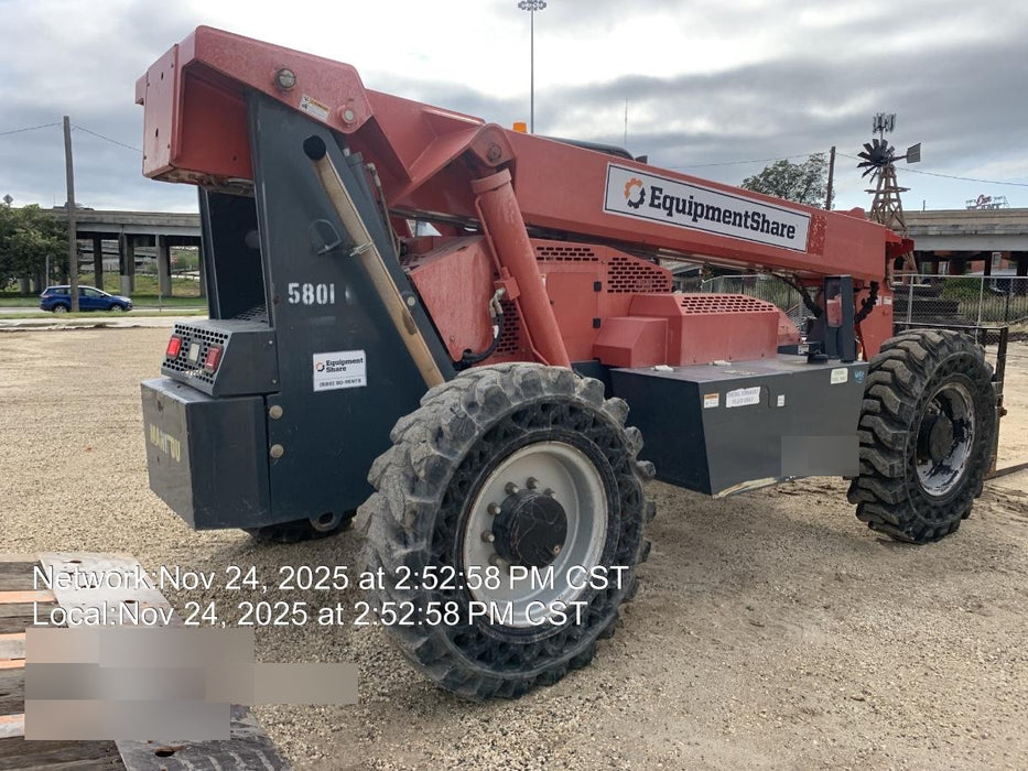 2017 Manitou 12042 Manitou MTA 12042, Solid Tires, 66" Carriage, Open ROPS, Flashing Beacon and Work Light Package