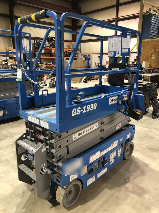 2019 Genie GS-1930 Fixed rails with chain Entry