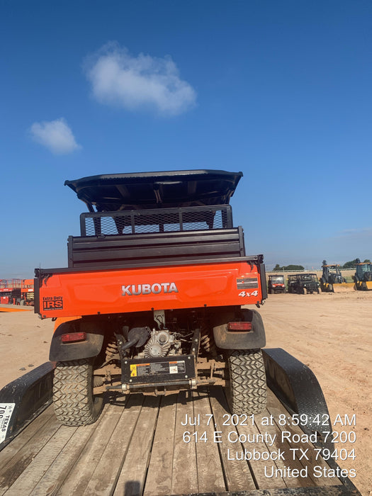 Kubota RTV-X1140W-H Canopy, 4-Seater, Diesel, Windshield Acrylic Clear, LED Strobe, Backup Alarm
