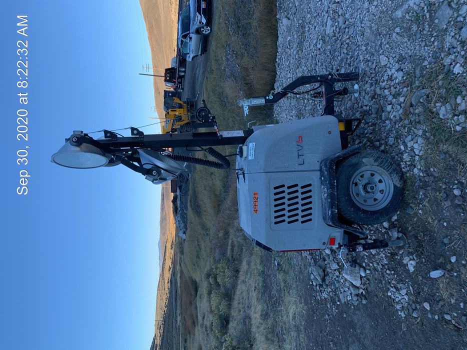 2019 Wacker Neuson LTV6L-MH Mobile Light Tower w/Fuel Level Sensor Installed