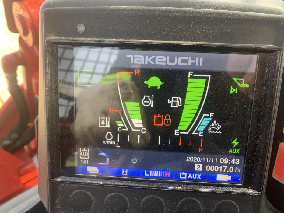 2020 Takeuchi TL12R2-R Canopy, Manual QC