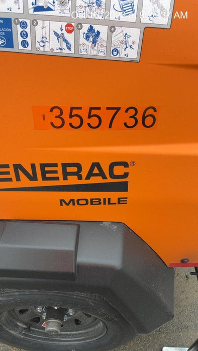 2023 Generac MLT2 Diesel, Flex Switch 120V Input, Powerzone Controller, 
(4) 320W LED Lights, 4kW Generator, 39.9 Gal Fuel Tank, 2" Ball, T3