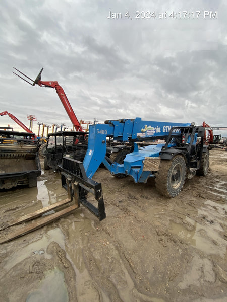 2017 Genie GTH-1056 Genie GTH1056, Solid Tires, 60" carriage, Open ROPS