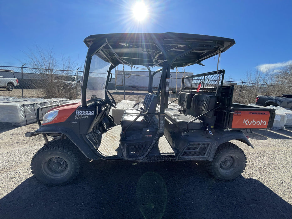 Kubota RTV-X1140W-H Plastic Canopy, Windshield Acrylic Clear, LED Strobe Light, Wire Harness Kit, Back up Alarm