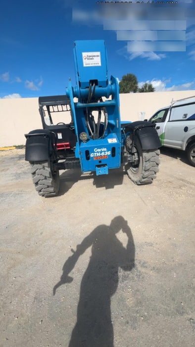 2020 Genie GTH-636 Canopy, Solid Tires, Work Lights, Beacon, Aux Hydraulics, Back up Alarm