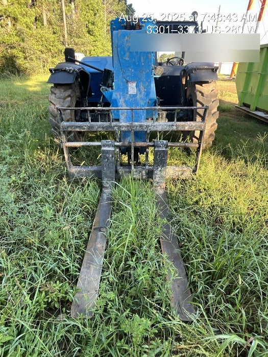 2018 Genie GTH-844 Genie GTH-844D w/Open ROPS, Solid Tires, Work Light/Beacon, 60" Carriage and Forks