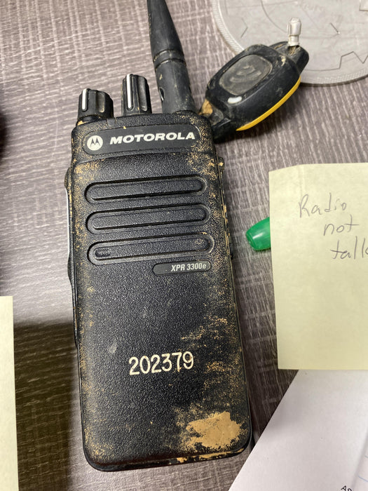 2022 MOTOROLA XPR3300E