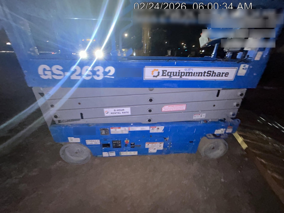 2018 Genie GS-2632 Genie GS-2632 Scissor Lift w/Standard Options