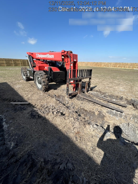 2020 Manitou MTA8044 74hp T4F, Cab/Heat/Air, Cab and Boom LED work lights, Auxiliary Hydraulics, Solid Tires, Amber strobe, Lift Hook w/66" Carriage, 60" Forks