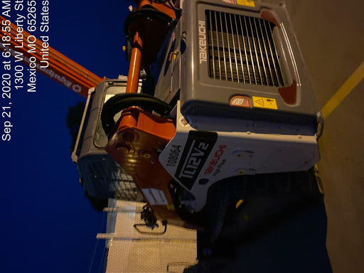 2020 Takeuchi TL12V2-CRH Cab, Rubber Track, & HF