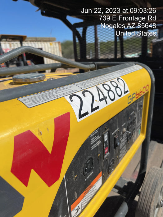 2022 WACKER NEUSON GP6600A