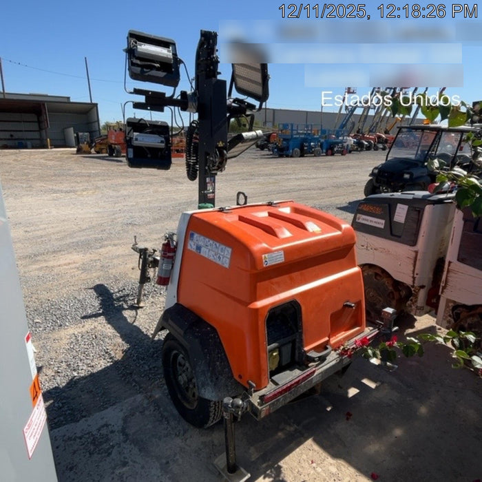 2024 Generac MLT2 Diesel, Flex Switch 120V Input, Powerzone Controller, 
(4) 320W LED Lights, 4kW Generator, 39.9 Gal Fuel Tank, 2" Ball, T3