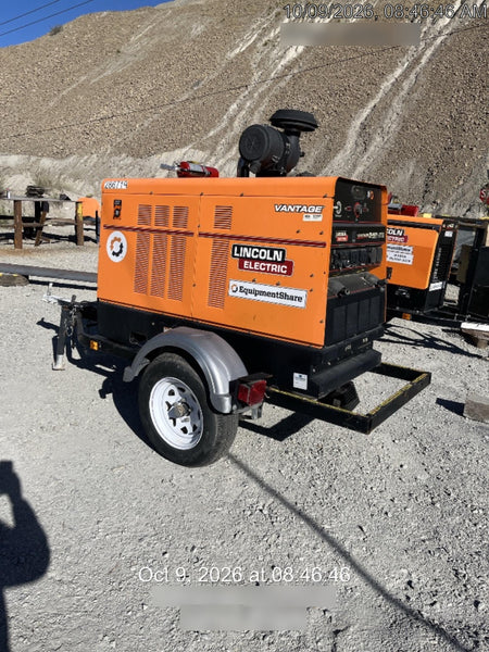 2022 Lincoln Electric Vantage 549X Crosslink Technology, Trailer Mounted, ES Decals, T3