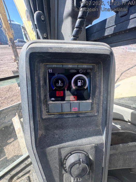 Wacker Neuson ET90 Enclosed Cab, Hybrid Tracks, Long Dipperstick, Bucket