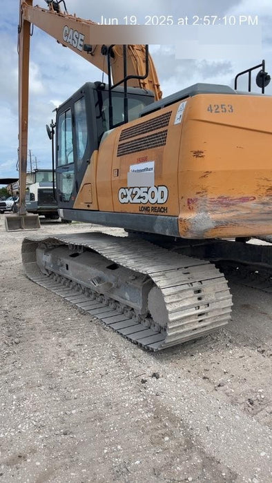 2018 CASE CX250D LR