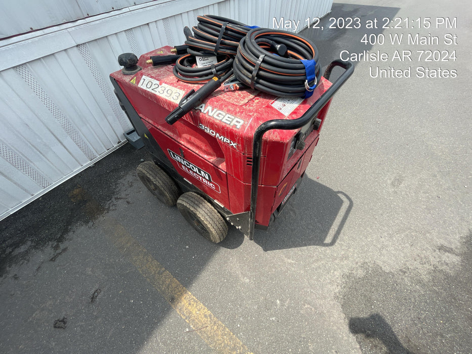 2020 Lincoln Electric Ranger 330MPX Kohler Engine, 330A/28V