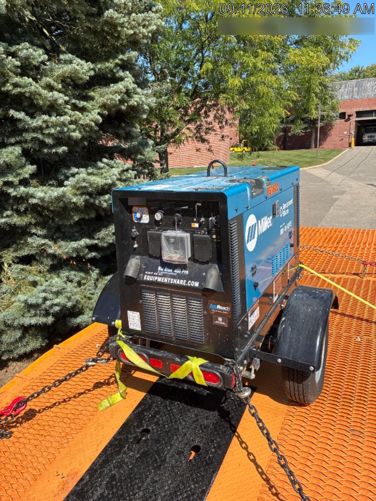 2026 MILLER ELECTRIC BIG BLUE 400