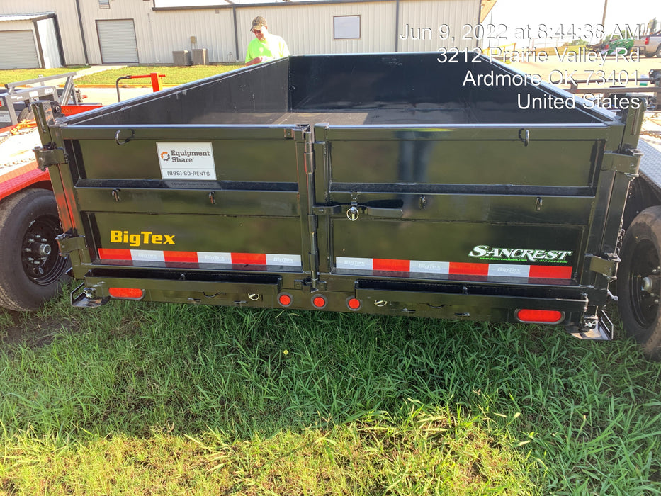 2022 BIG TEX TRAILER 14LP-14BK6SIRPD