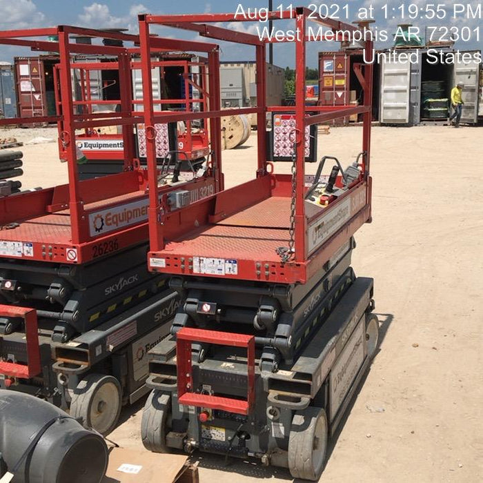 2019 Skyjack SJIII-3219 Standard Options, Trojan Batteries