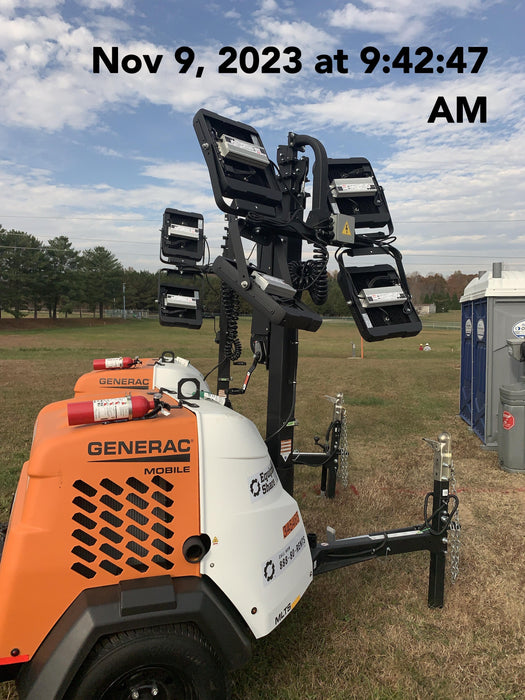 2023 Generac MLT2 Diesel, Flex Switch 120V Input, Powerzone Controller, (4) 320W LED Lights, 4kW Generator, 39.9 Gal Fuel Tank, 2" Ball, T3