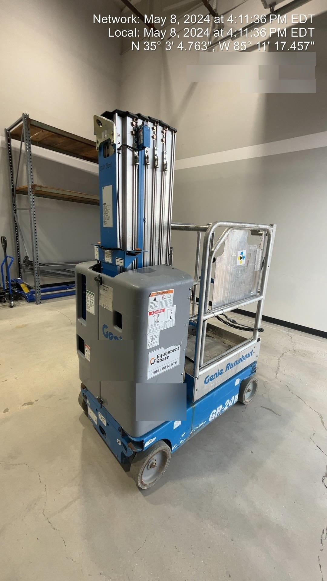 2018 GENIE GR-20