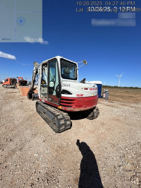 2022 TAKEUCHI TB290-CR