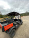 2022 Kubota RTV-X1140W-H Plastic Canopy, Windshield Acrylic Clear, LED Strobe Light, Wire Harness Kit, Back up Alarm