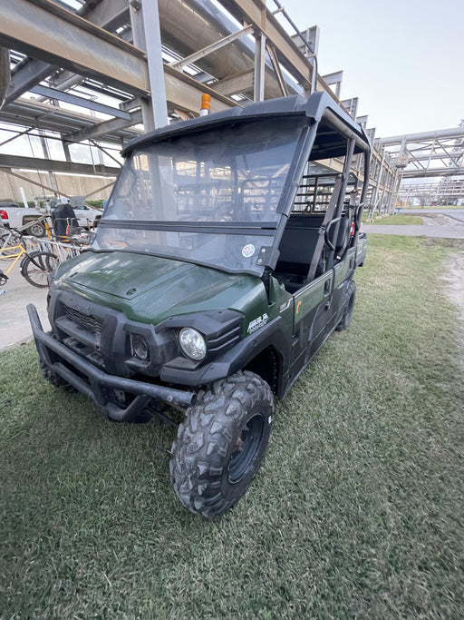 Kawasaki Mule PRO-DXT Standard Options, Backup Alarm, Beacon, Plastic Hard Top, Poly Windshield, Horn Kit