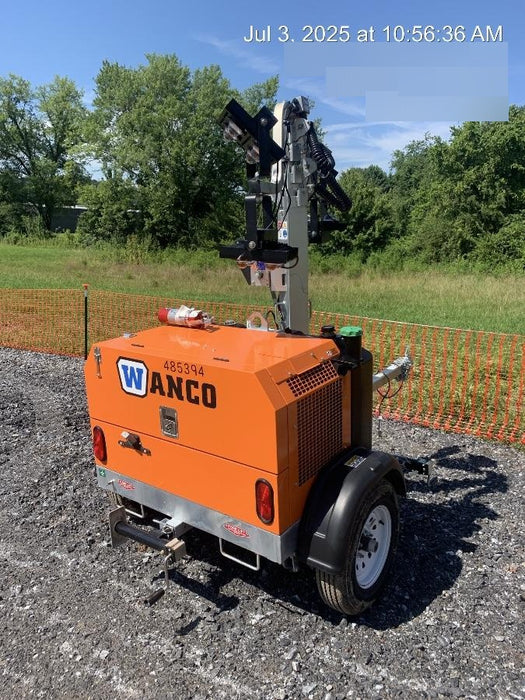 2025 Wanco WLTT-4MM4K Diesel, Mitsubishi L2E, 9.0HP @1800 rpm, Deep Sea Controller, Shore Power Plug, Auto Start, (4) 350W LED Floodlights, 4kW Generator, 60 Gal Fuel Tank, 2" Ball, T3