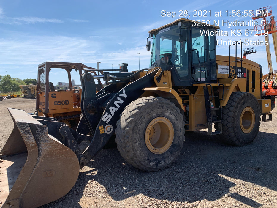 2018 Sany SW405K RETAIL-Standard - Paladin Quick Couplers, Paladin QC 4 yard Buckets