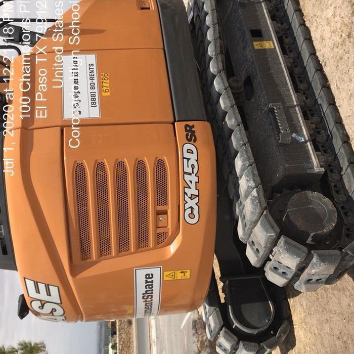 2020 CASE CX145D SR