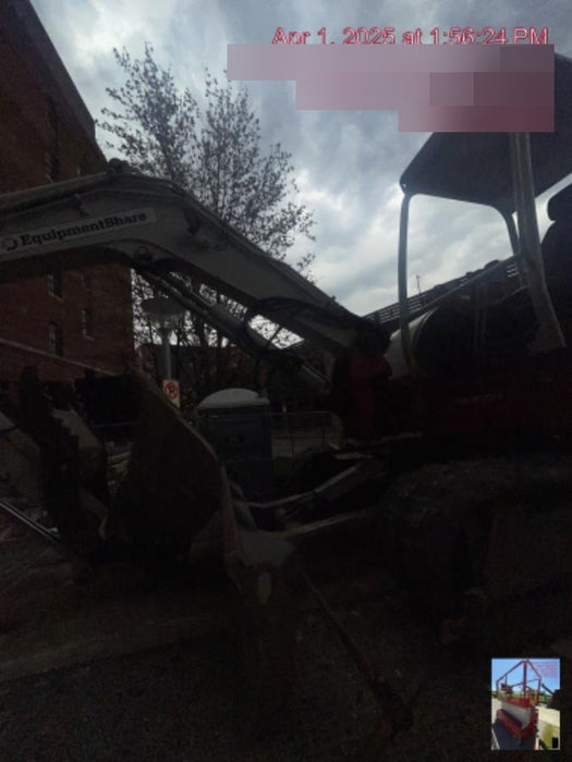 2019 Takeuchi TB260 Takeuchi TB260 Canopy w/Rubber Tracks, Auxiliary Hydraulics, Standard Blade, Manual QC, 12 / 18 / 24" Buckets, Hydraulic Thumb Installed