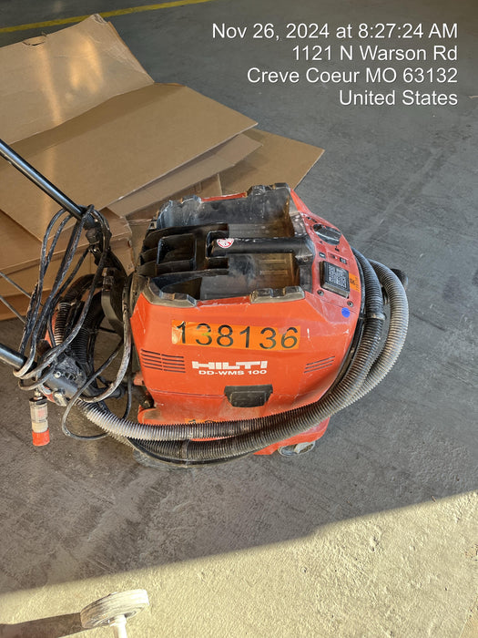 2021 HILTI DD-WMS 100