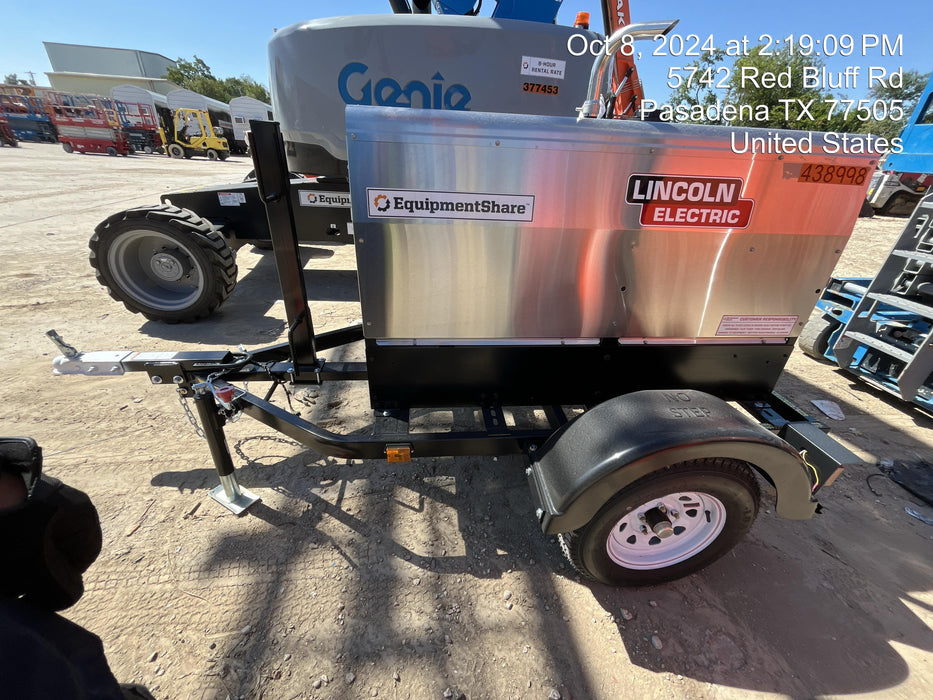 2024 Lincoln Electric LE400 Kubota V1505, Trlr, Cable Rack, Light Kit, ES Decals, T3