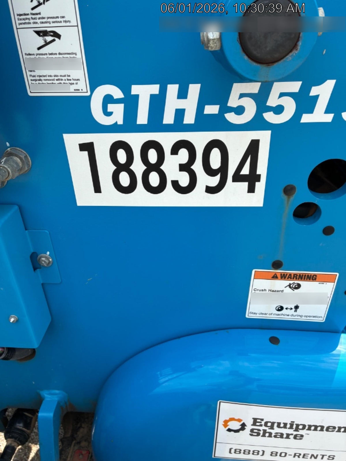 2021 GENIE GTH-5519