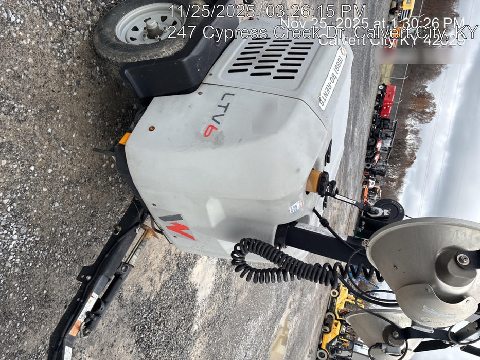 2018 Wacker Neuson LTV6L-MH Wacker Neuson LTV6L Mobile Light Tower w/Fuel Level Sensor Installed