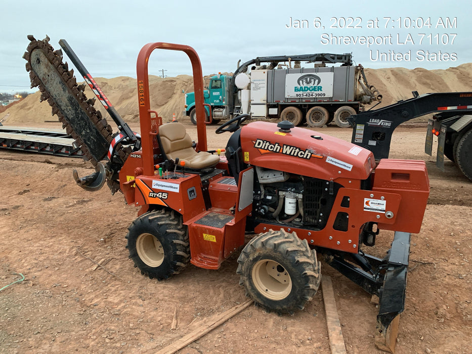 2021 DITCH WITCH RT45A