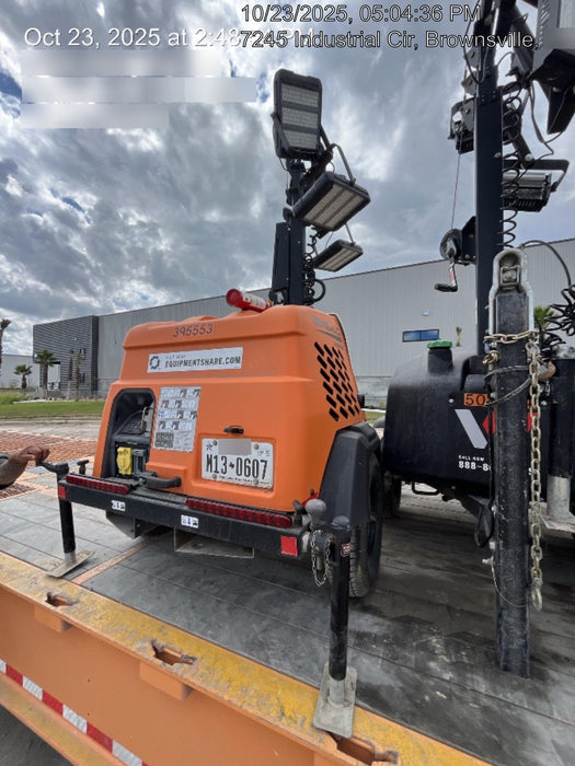 2024 Generac MLT2 Diesel, Flex Switch 120V Input, Powerzone Controller, 
(4) 320W LED Lights, 4kW Generator, 39.9 Gal Fuel Tank, 2" Ball, T3