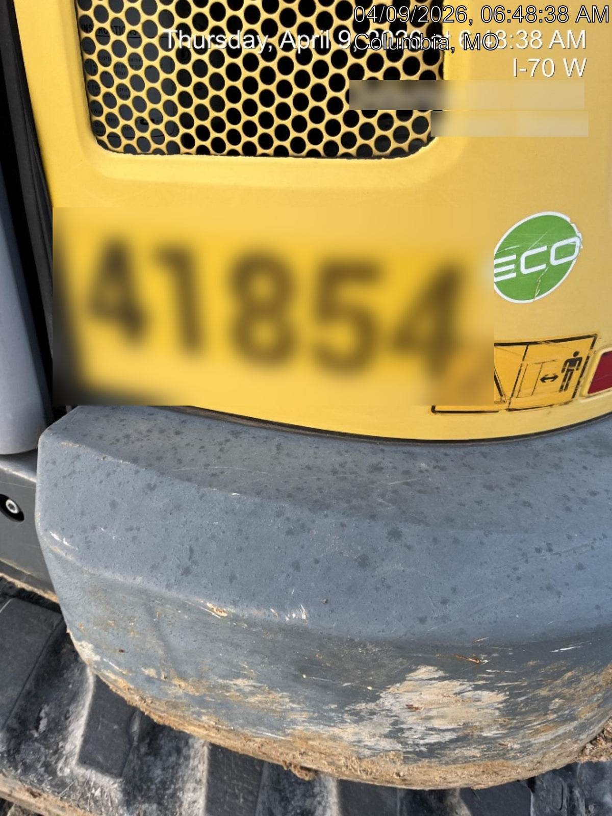 Wacker Neuson ET90 Cab, Long Dipperstick, Track, Bucket