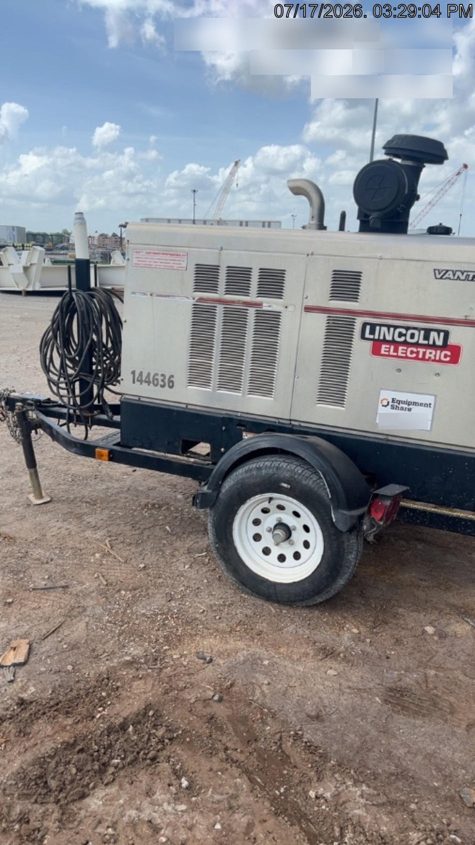 2021 Lincoln Electric Vantage 549X VANTAGE 549X READY PAK 3