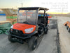 2022 Kubota RTV-X1140W-H Plastic Canopy, Windshield Acrylic Clear, LED Strobe Light, Wire Harness Kit, Back up Alarm
