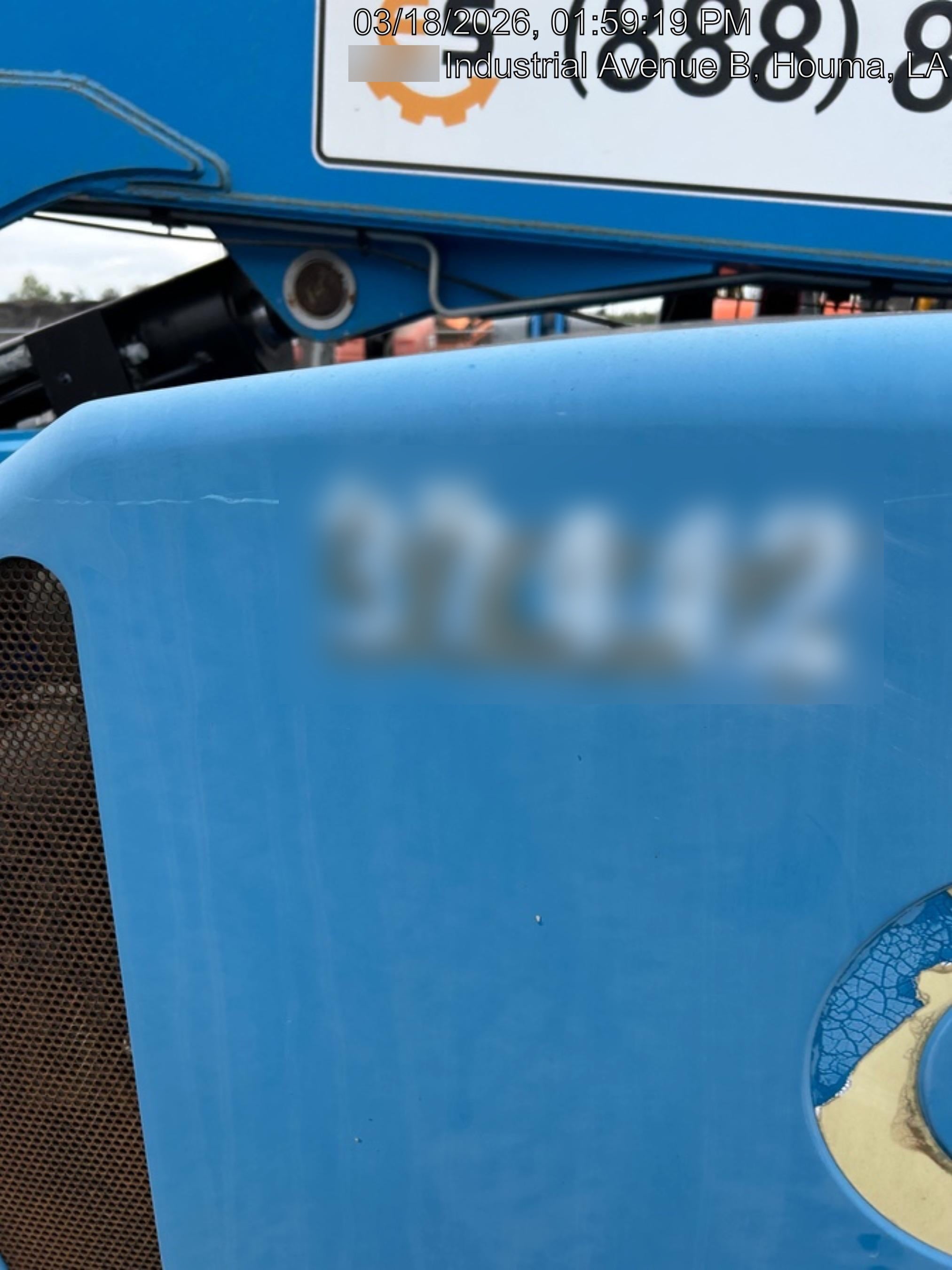 2019 Genie GTH-844 Canopy, Solid RT Tires, LED Work Lights, Beacon 60" QA Carriage, 48" Forks