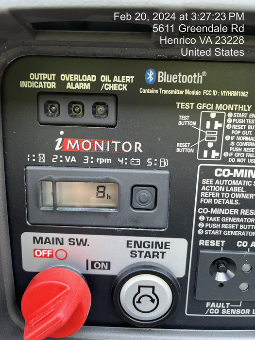 2023 HONDA EU7000ISNAN