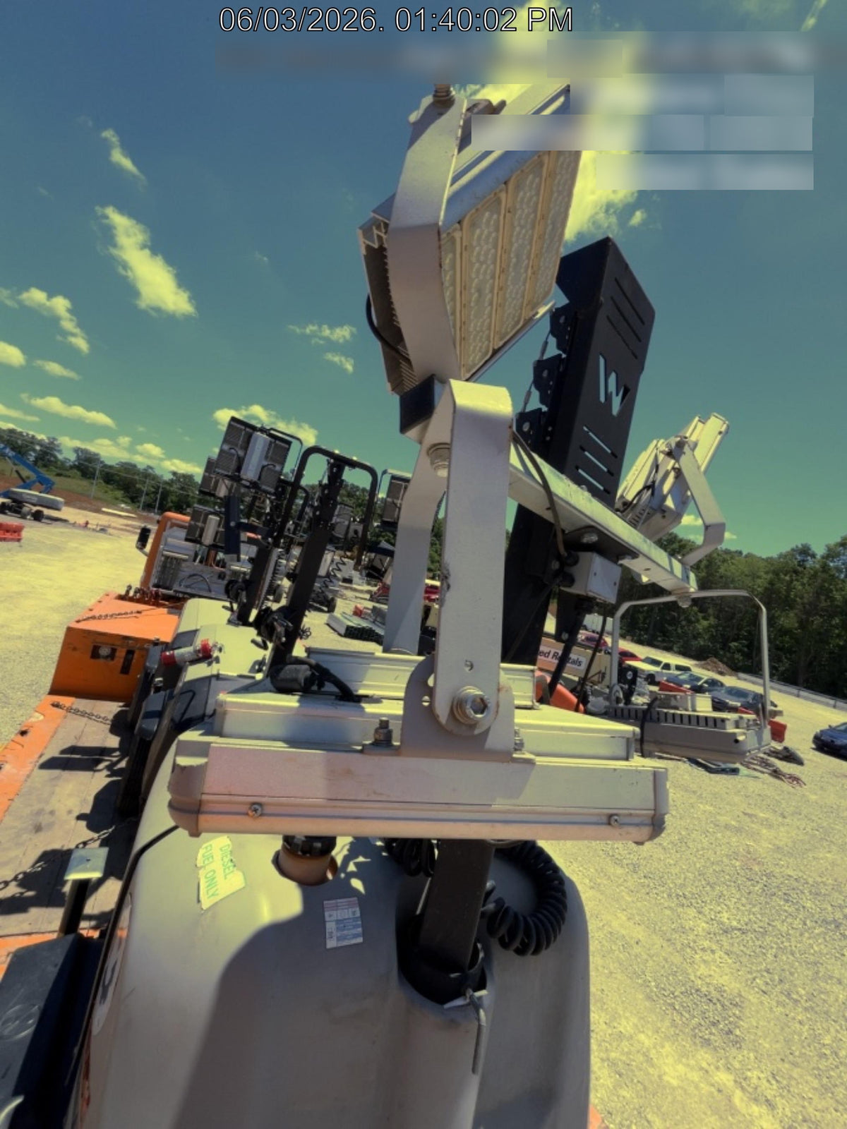 2019 Wacker Neuson LTV6K-LED Standard LED Towable Light Tower w/None